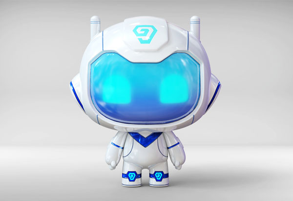 长春机器人3D建模